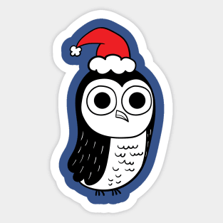 Christmas owl Sticker
